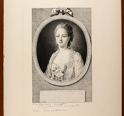 Hédouin, Edmond (Portrait of a lady...)